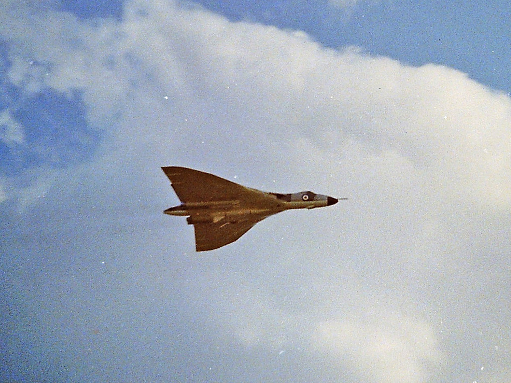 Vulcan on a flypast at RAF Coltishall